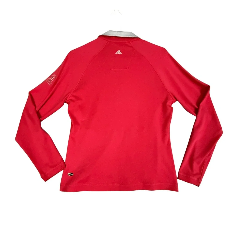 Adidas ClimaWarm Golf Jacket‎ Womens Small Long Sleeve Pink Athletic Performance
